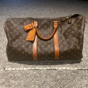 Louis Vuitton duffle bag